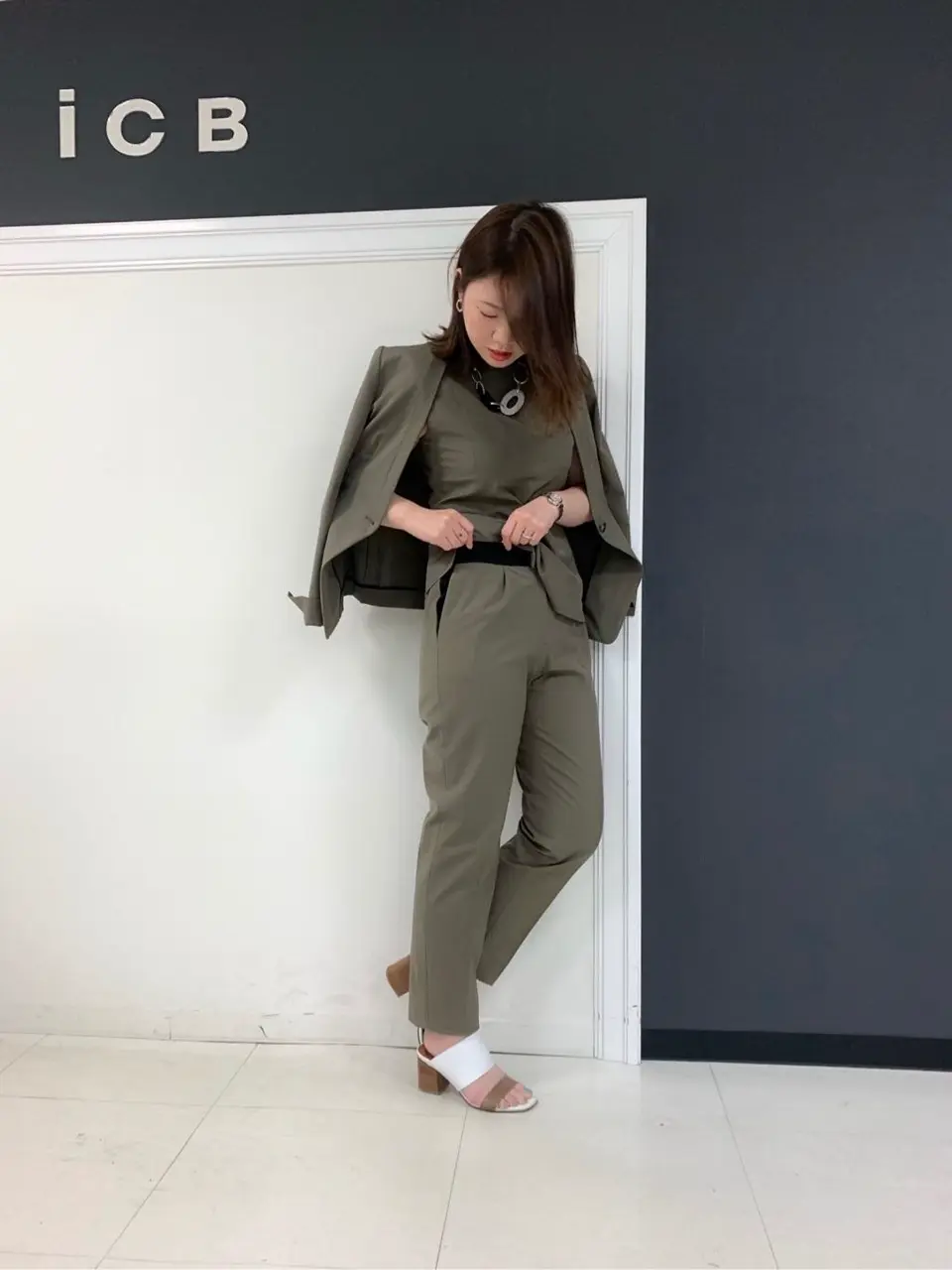 ICB 岡本 コーディネート画像