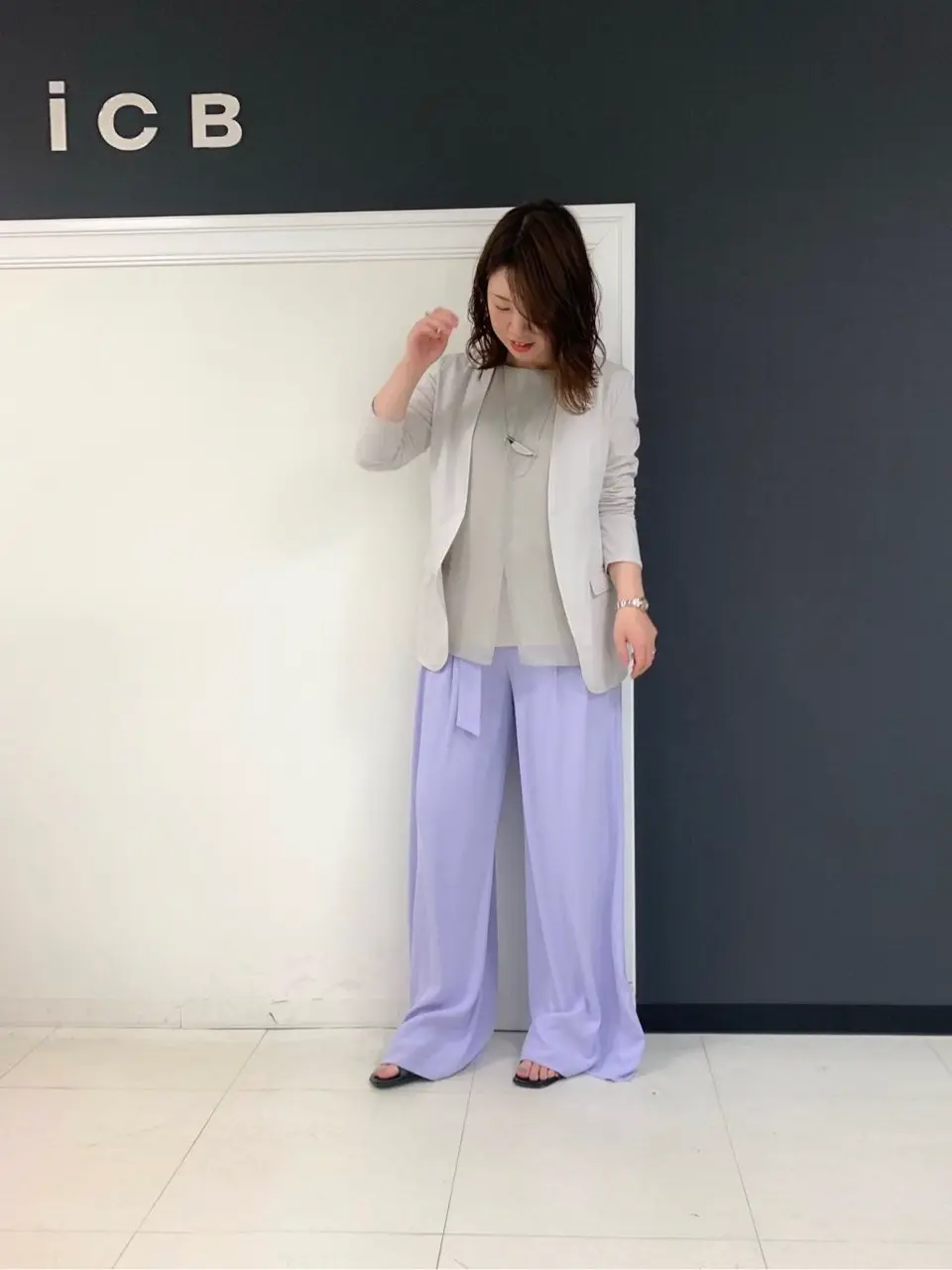 ICB 岡本 コーディネート画像