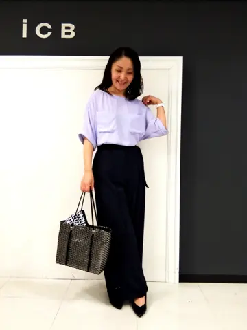 ICB 濱井 コーディネート画像