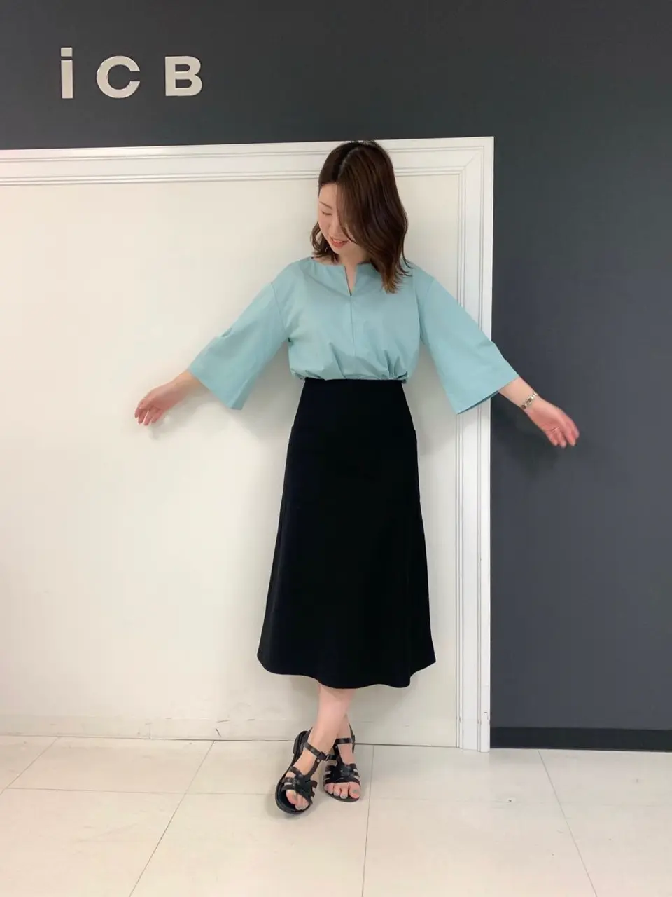 ICB 岡本 コーディネート画像