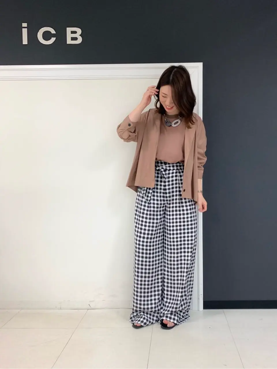 ICB 岡本 コーディネート画像