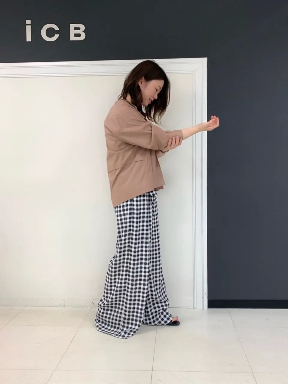 ICB 岡本 コーディネート画像