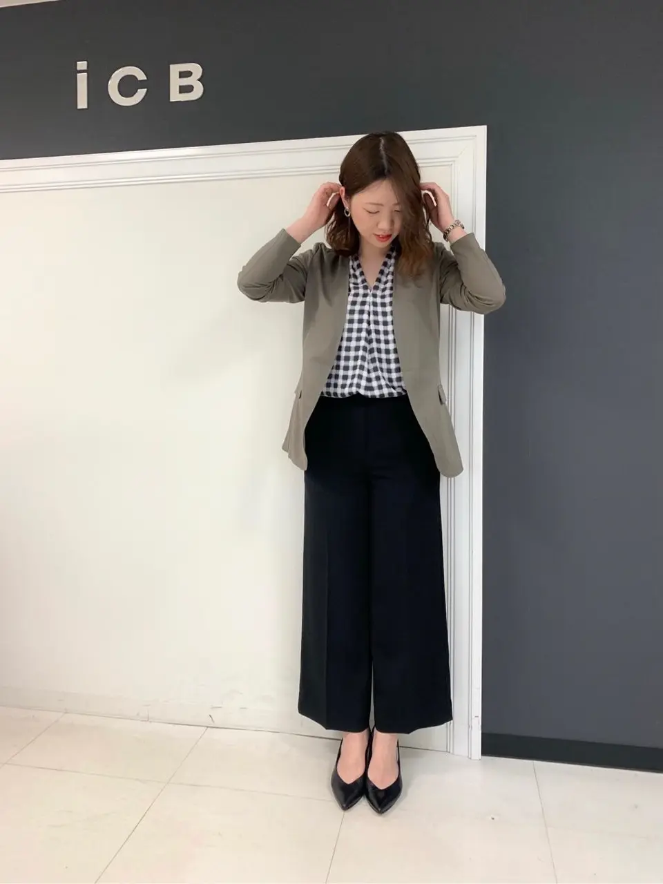 ICB 岡本 コーディネート画像