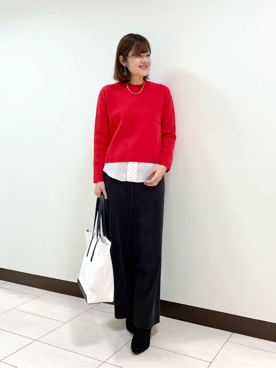  スタッフ コーディネート画像