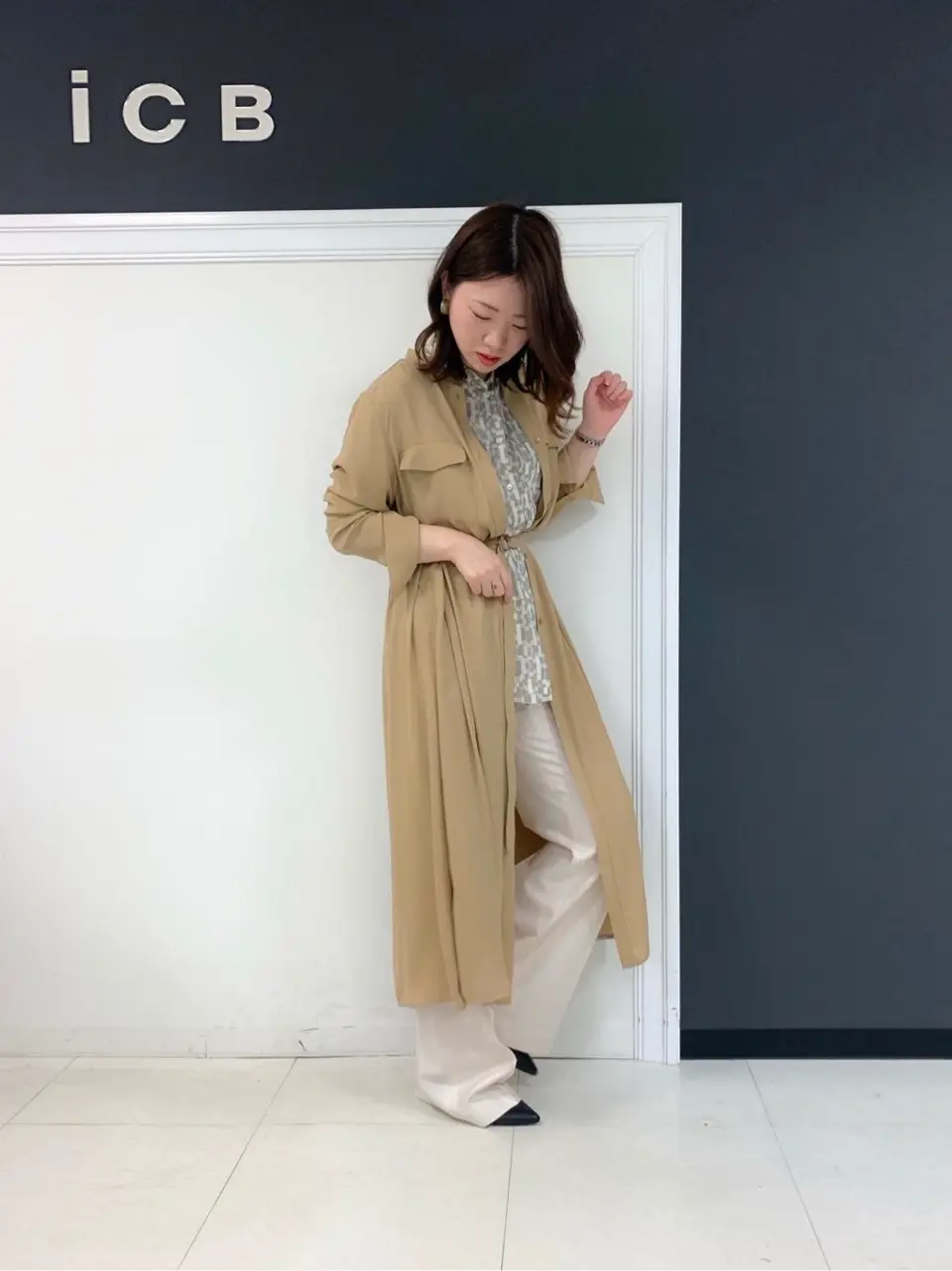 ICB 岡本 コーディネート画像