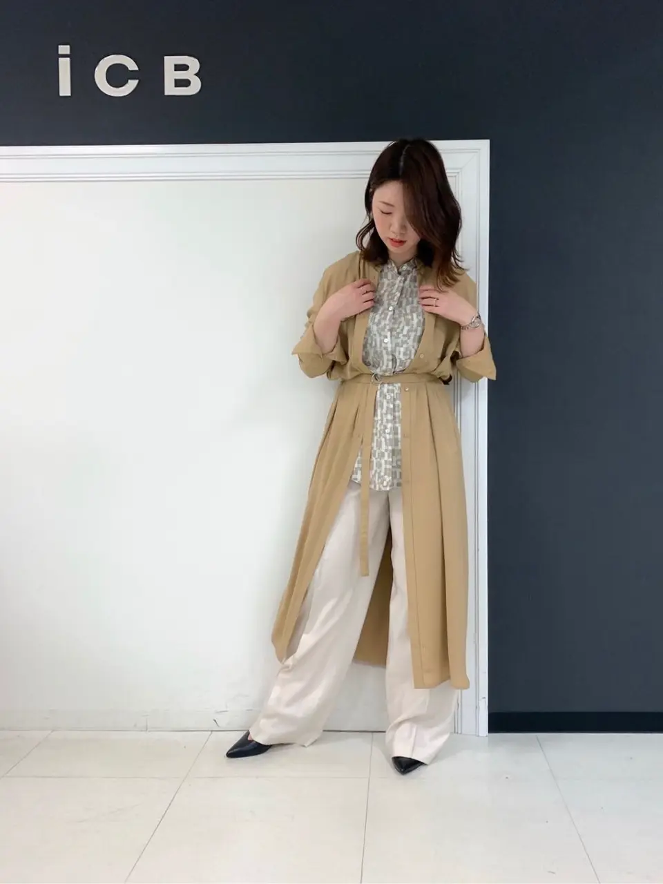 ICB 岡本 コーディネート画像