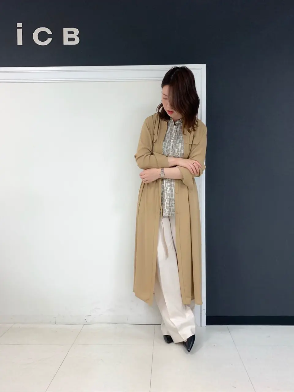 ICB 岡本 コーディネート画像