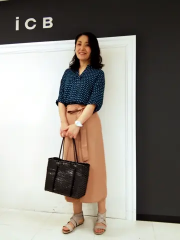ICB 濱井 コーディネート画像