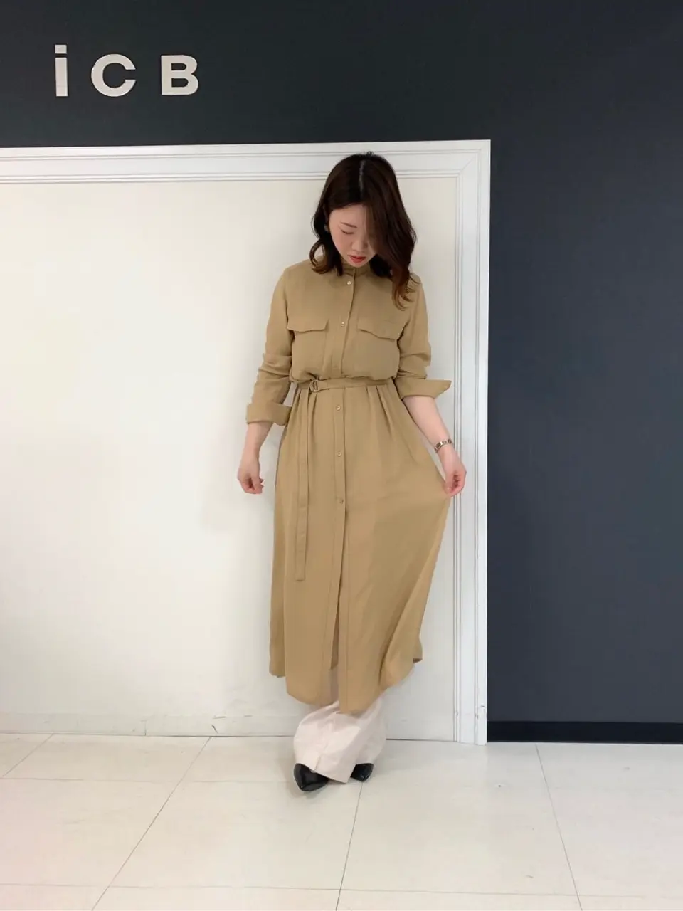 ICB 岡本 コーディネート画像