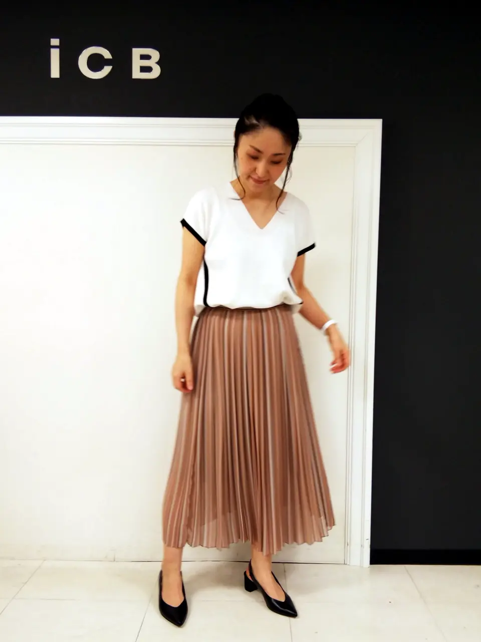 ICB 濱井 コーディネート画像