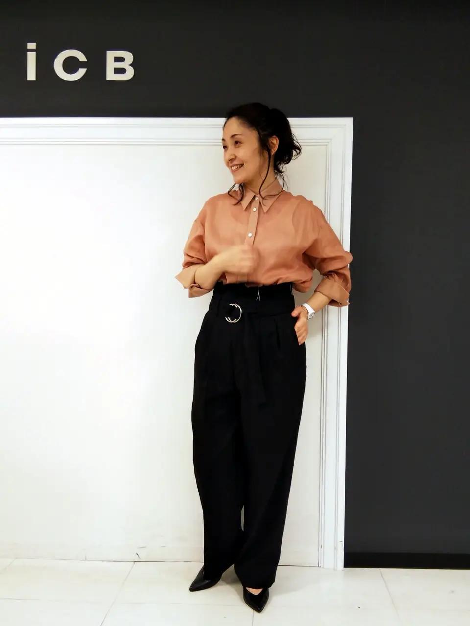ICB 濱井 コーディネート画像