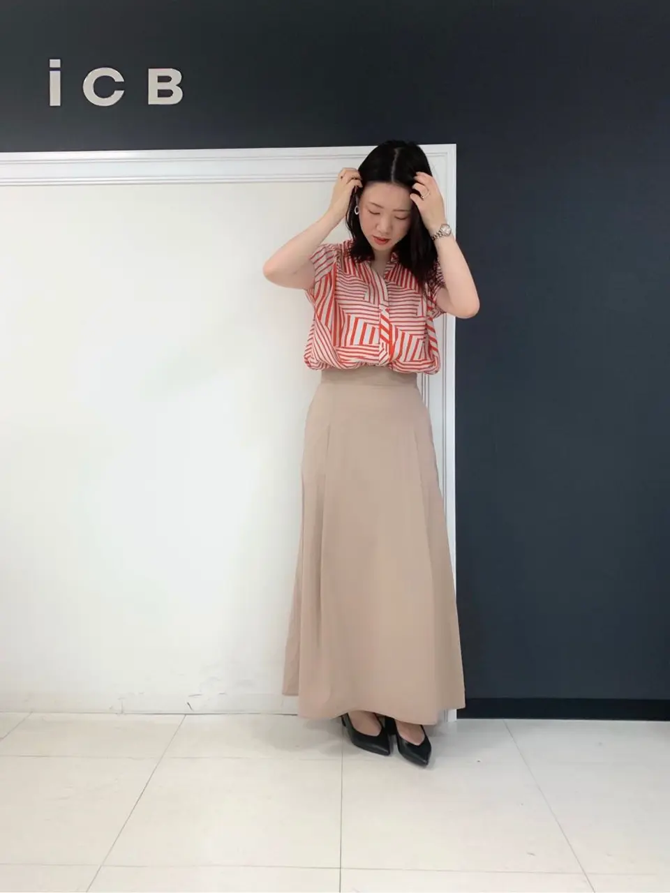 ICB 岡本 コーディネート画像