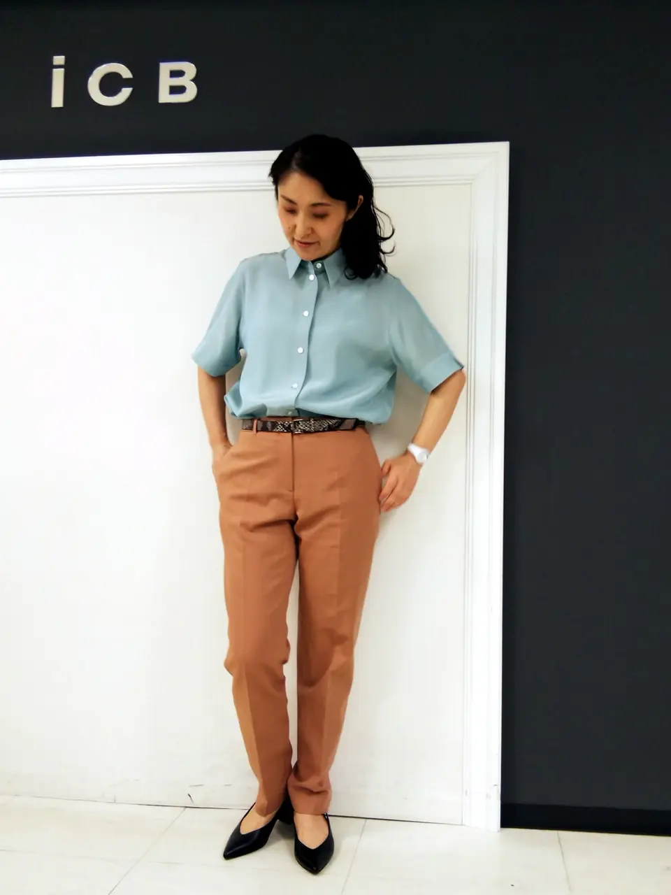 ICB 濱井 コーディネート画像