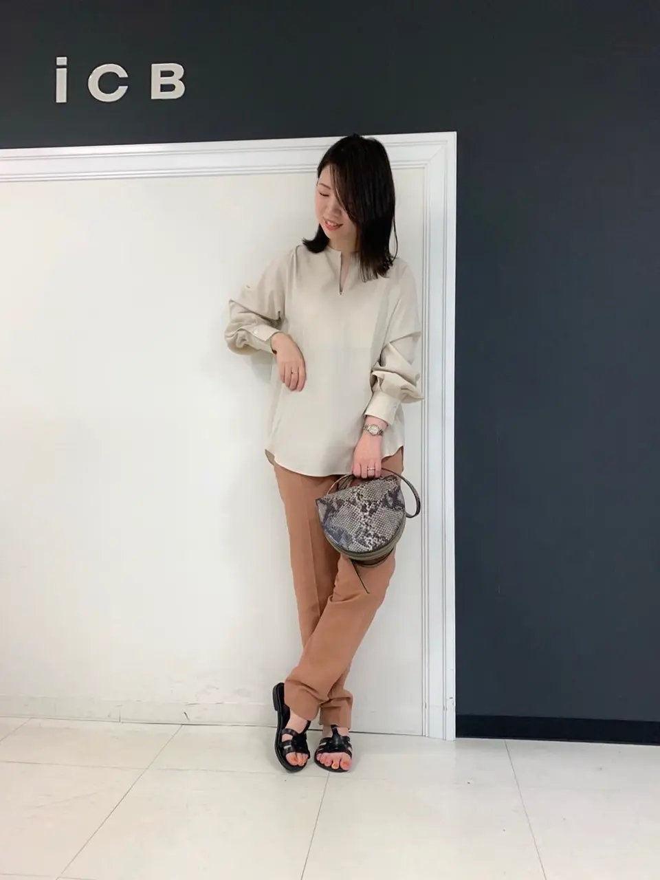 ICB 岡本 コーディネート画像