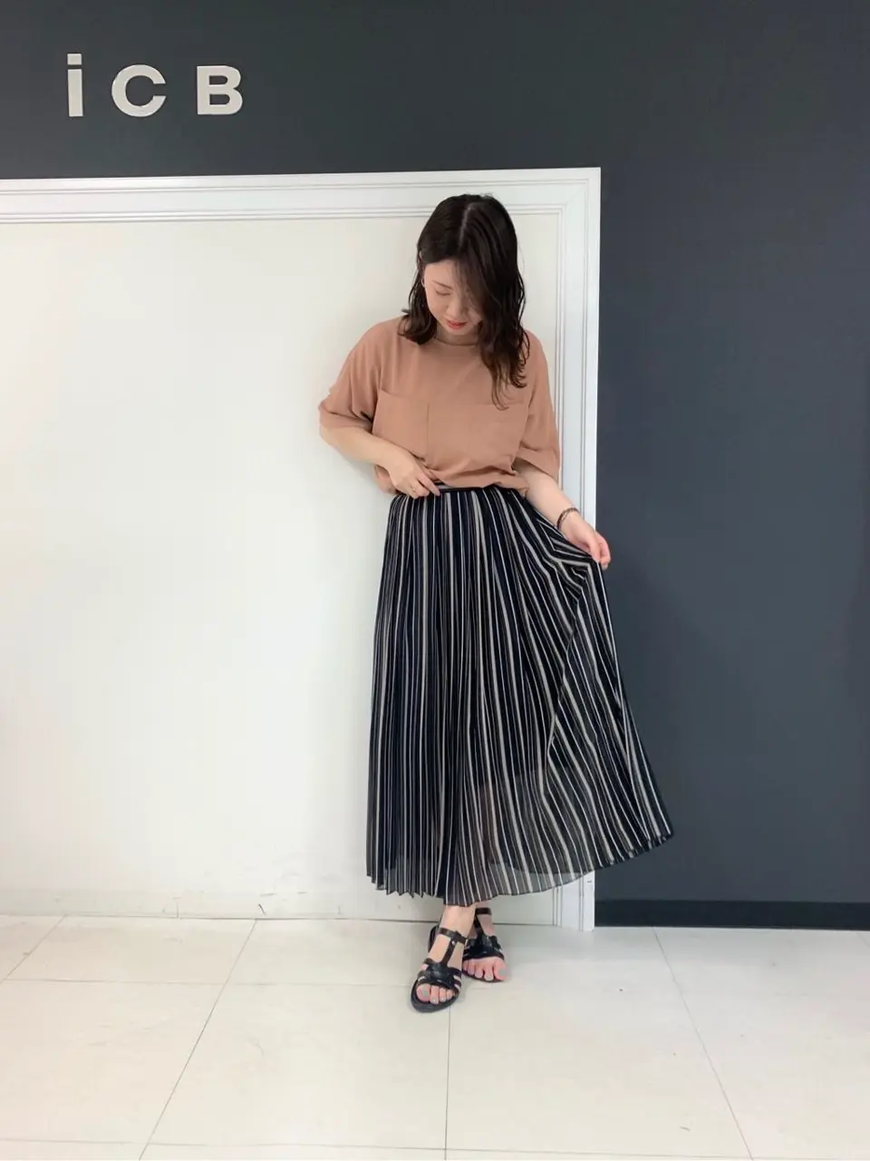 ICB 岡本 コーディネート画像