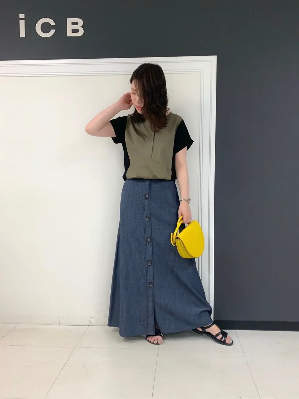 ICB 岡本 コーディネート画像