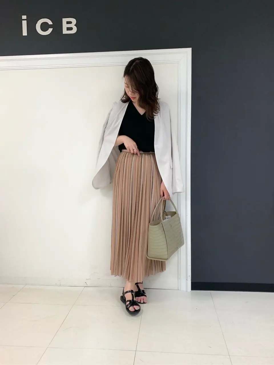 ICB 岡本 コーディネート画像