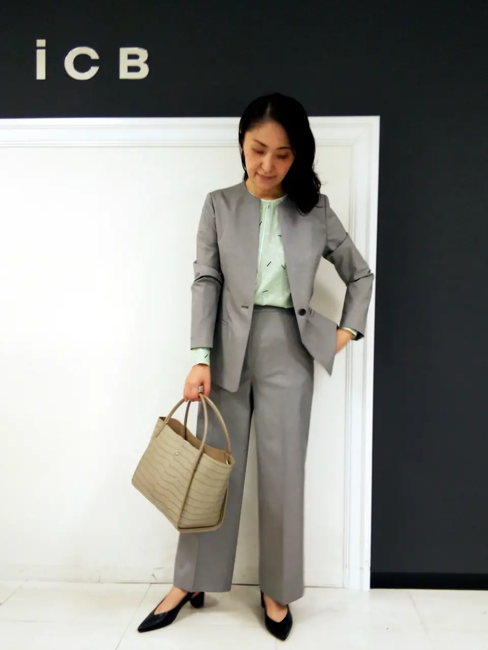 ICB 濱井 コーディネート画像