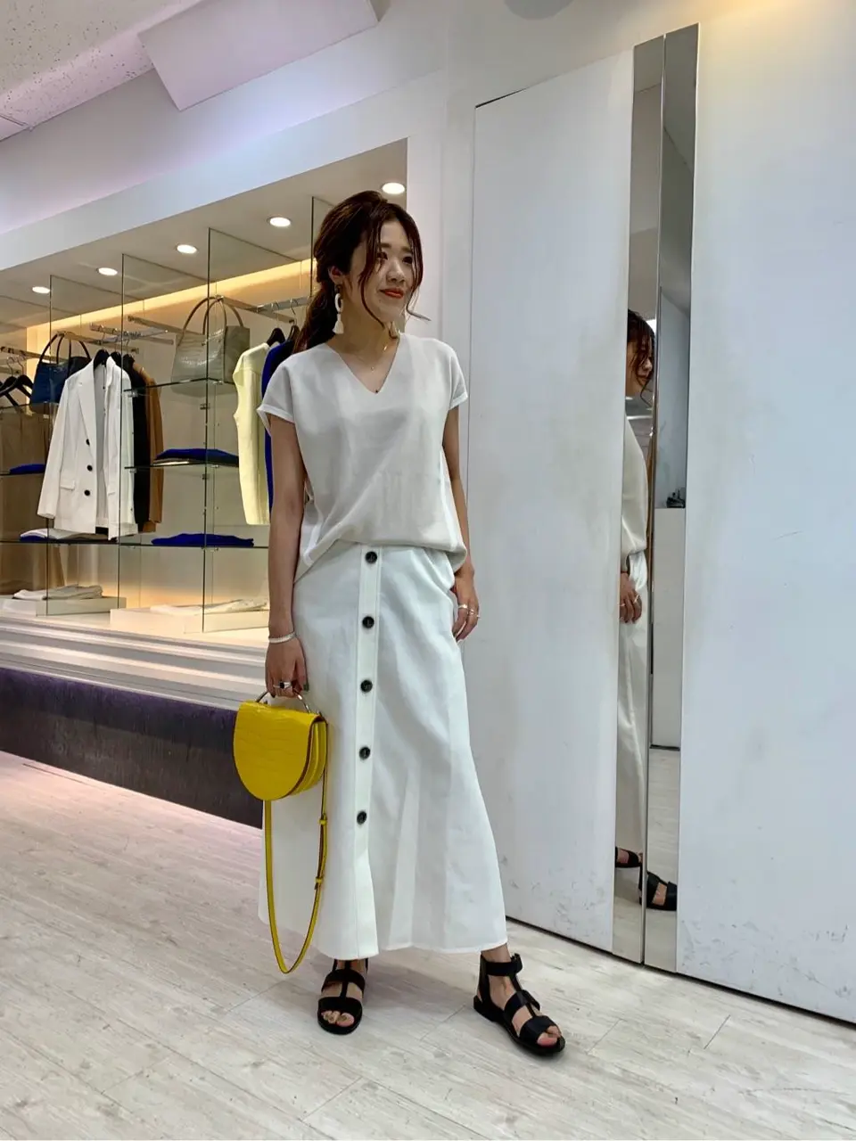  スタッフ コーディネート画像