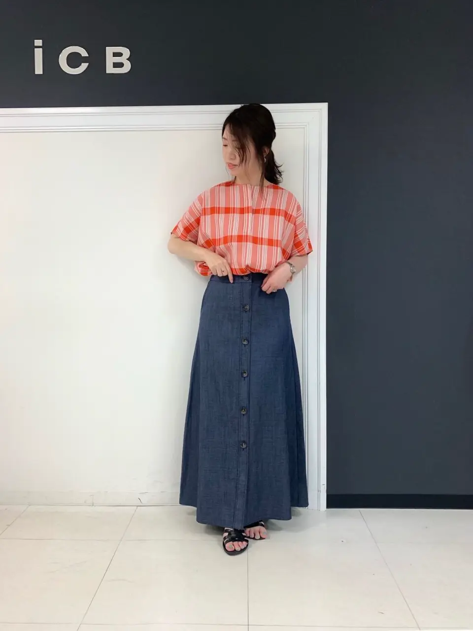 ICB 岡本 コーディネート画像