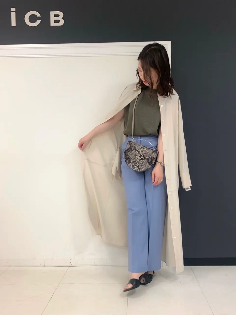 ICB 岡本 コーディネート画像