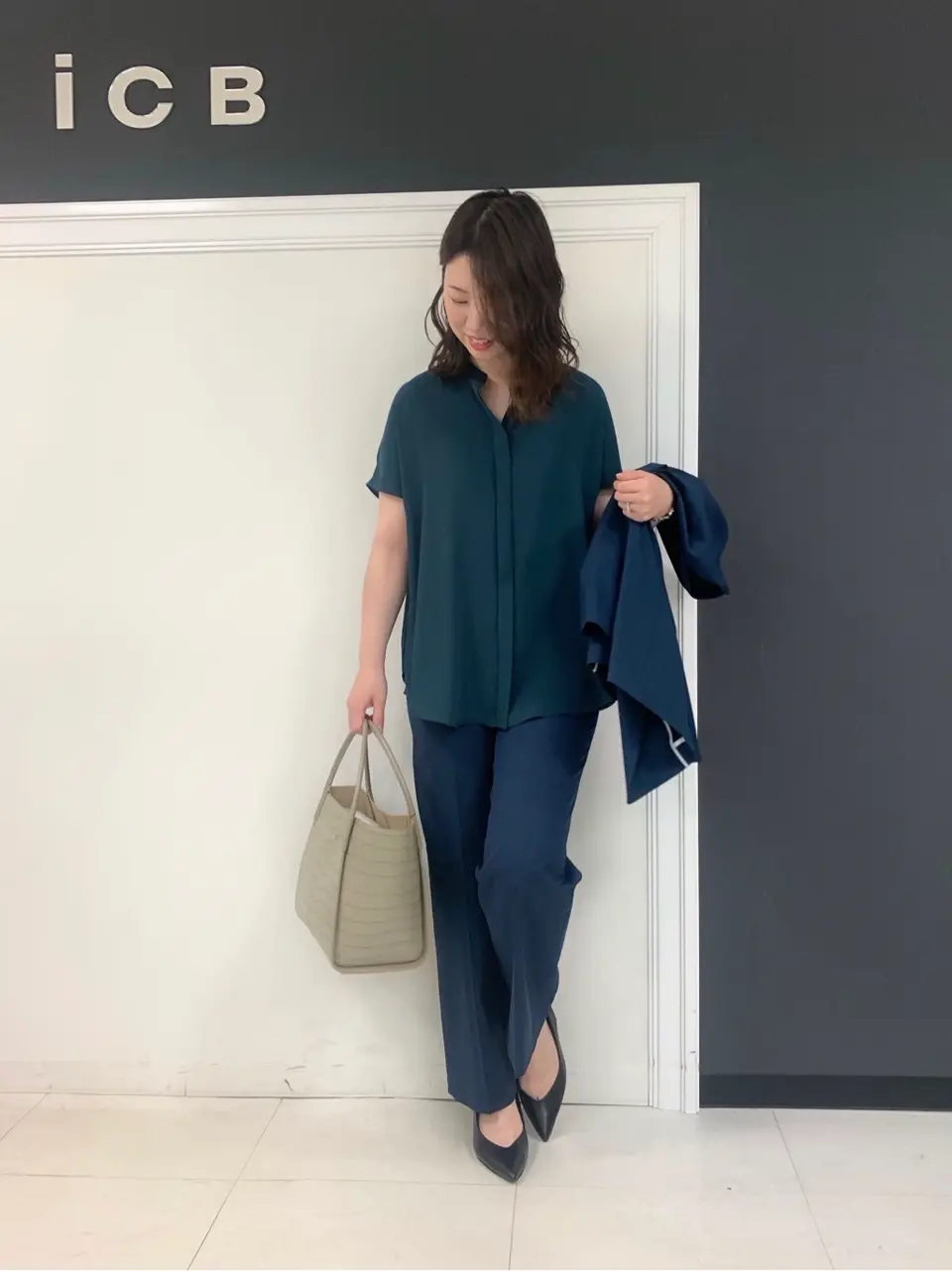 ICB 岡本 コーディネート画像