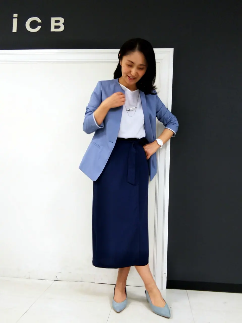 ICB 濱井 コーディネート画像