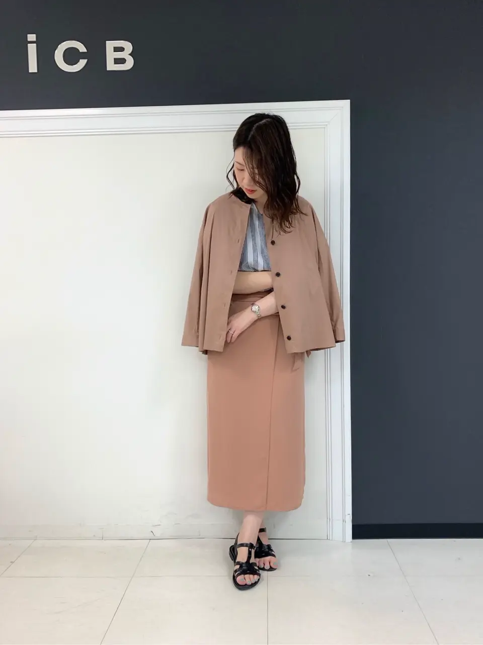 ICB 岡本 コーディネート画像