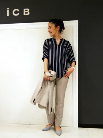 ICB 濱井 コーディネート画像