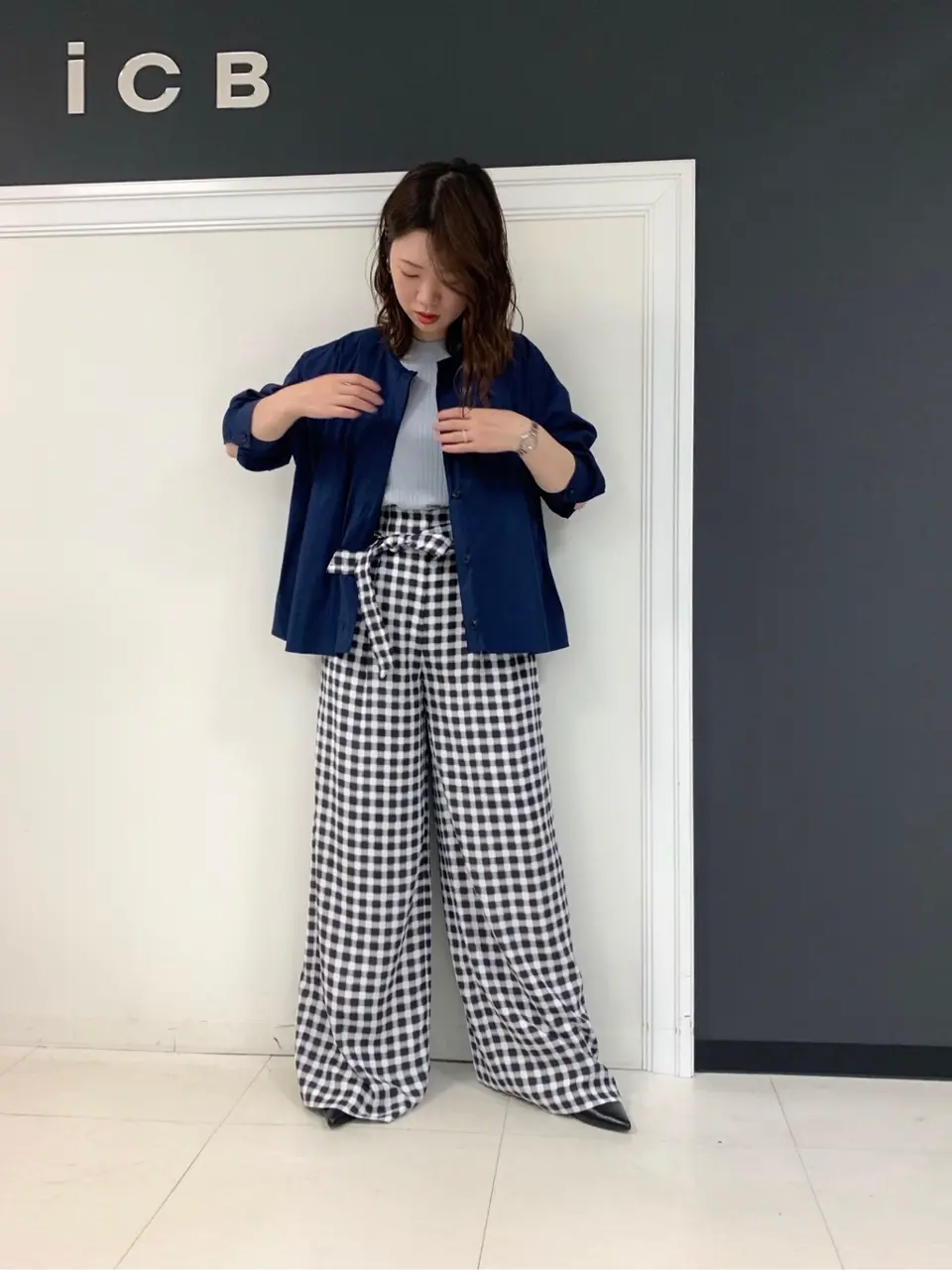 ICB 岡本 コーディネート画像