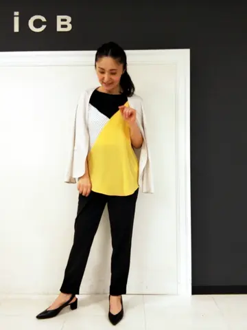 ICB 濱井 コーディネート画像
