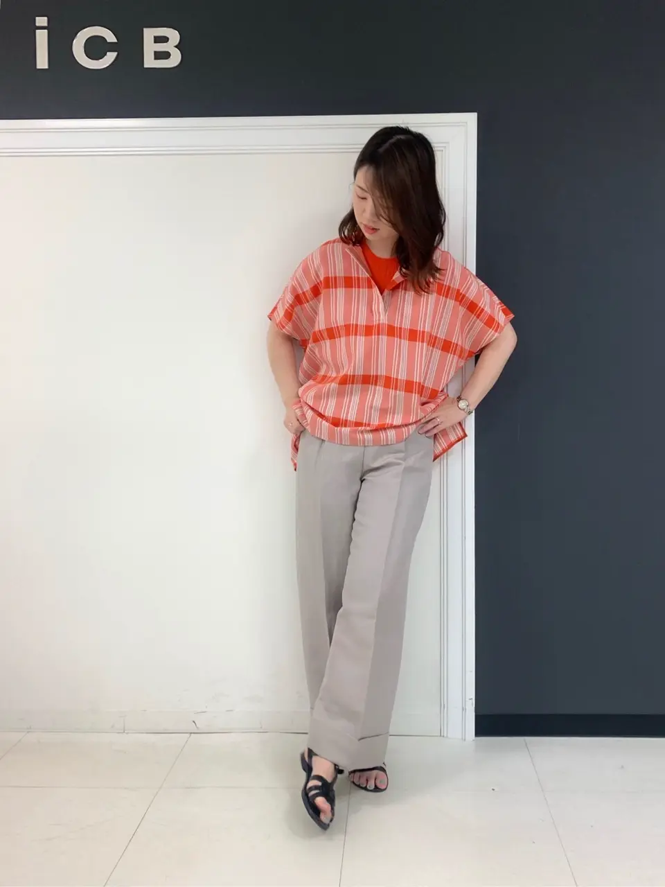 ICB 岡本 コーディネート画像