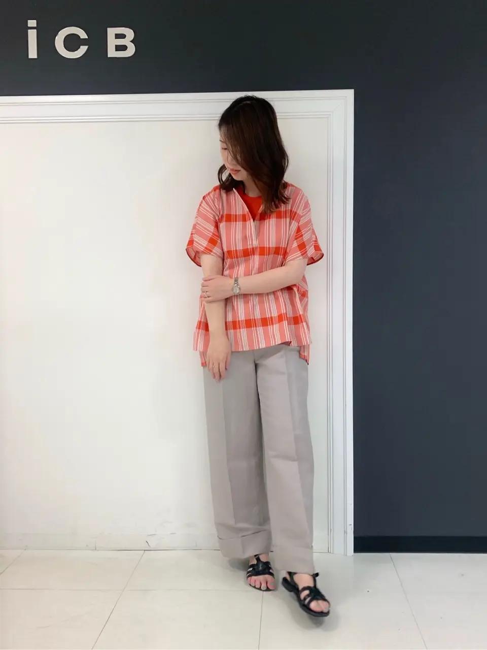 ICB 岡本 コーディネート画像