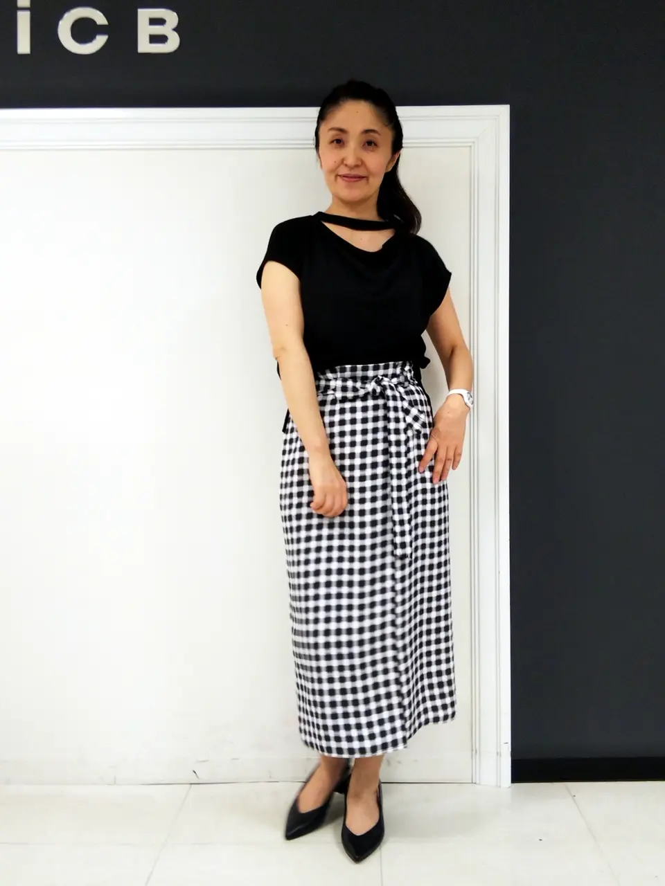 ICB 濱井 コーディネート画像