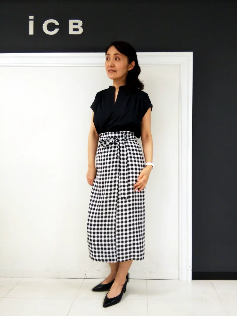 ICB 濱井 コーディネート画像