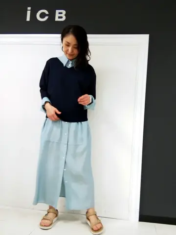 ICB 濱井 コーディネート画像