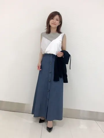 ICB ASUMI コーディネート画像