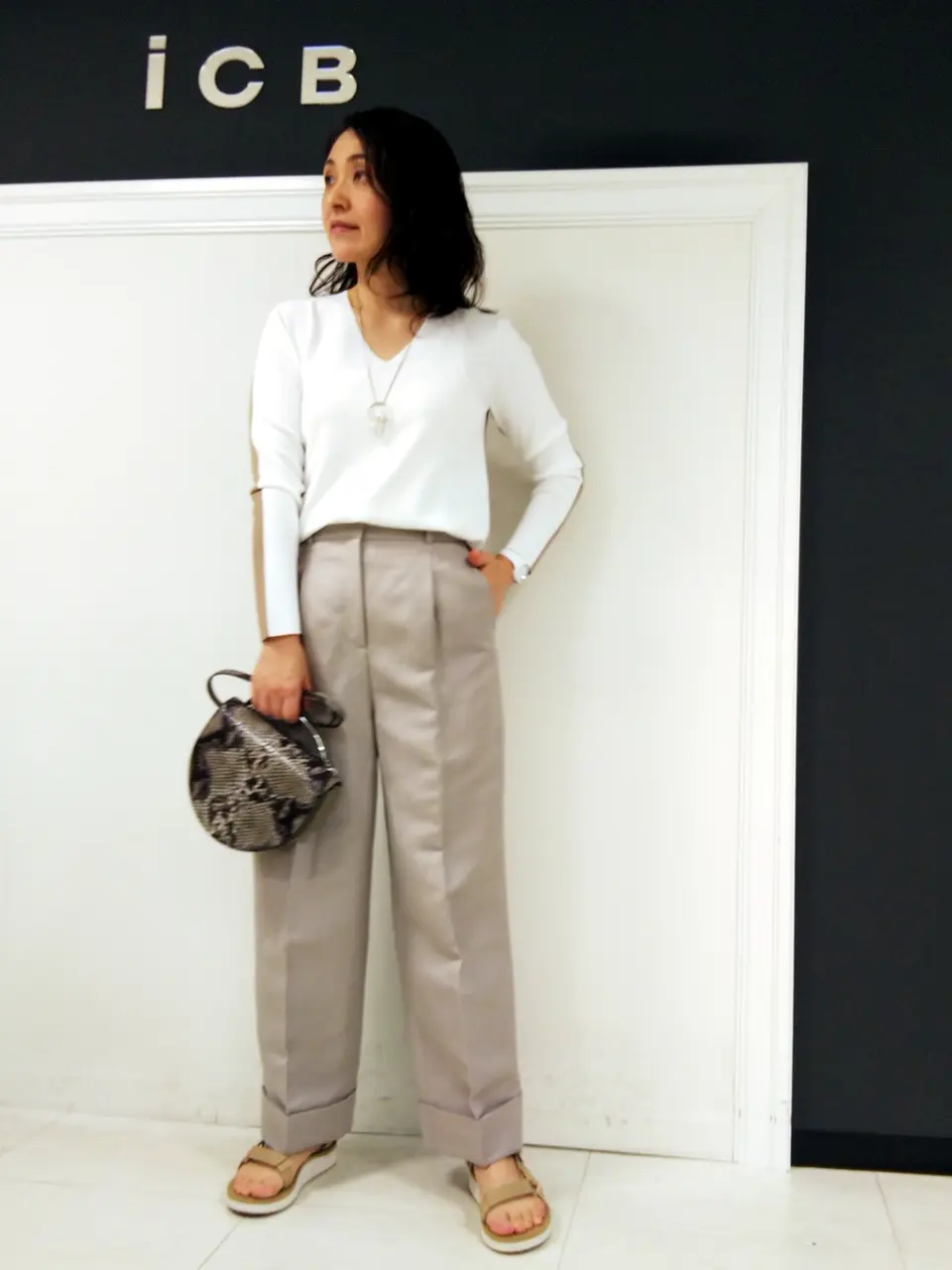 ICB 濱井 コーディネート画像