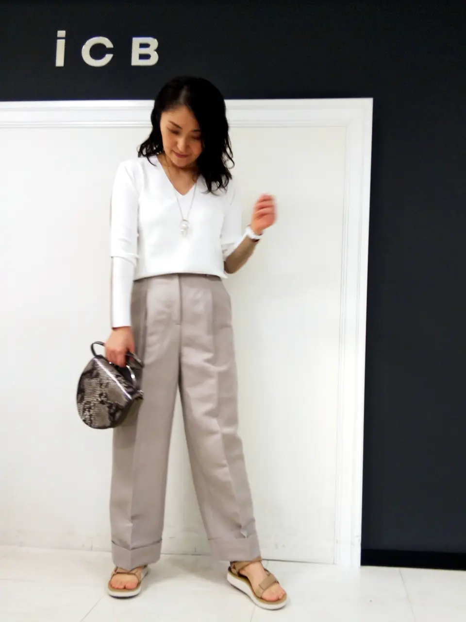 ICB 濱井 コーディネート画像