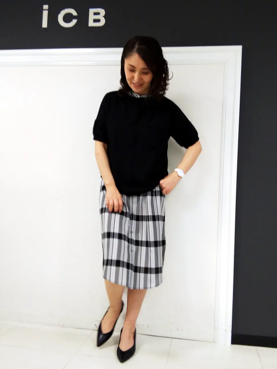 ICB 濱井 コーディネート画像