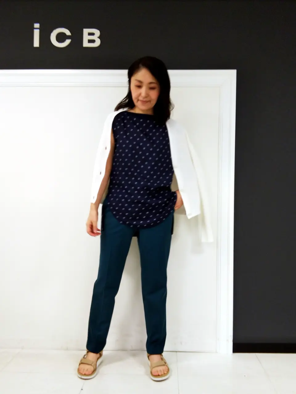 ICB 濱井 コーディネート画像