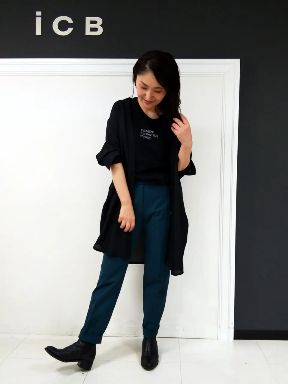 ICB 濱井 コーディネート画像
