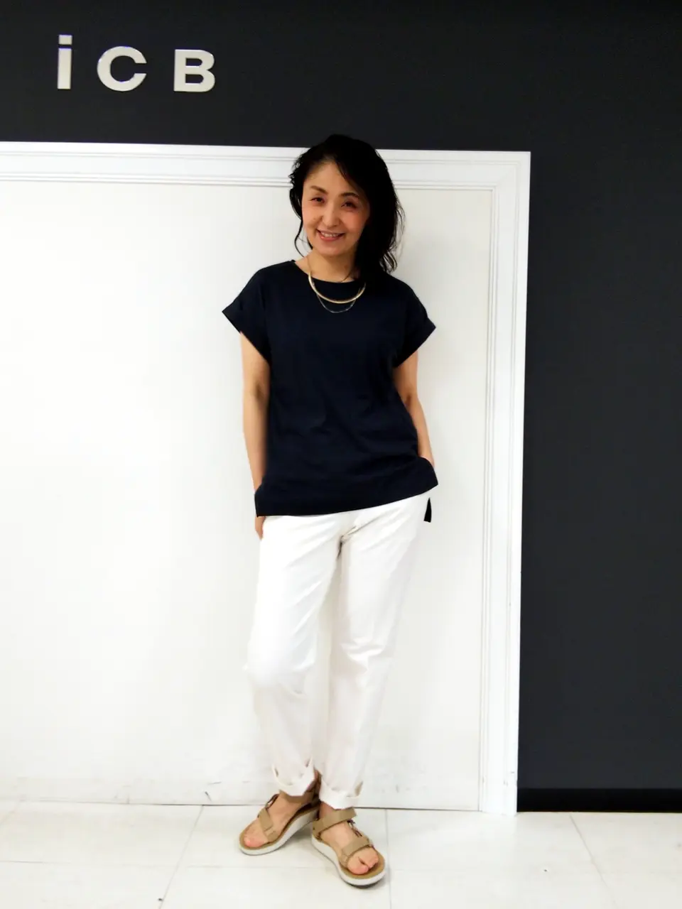 ICB 濱井 コーディネート画像