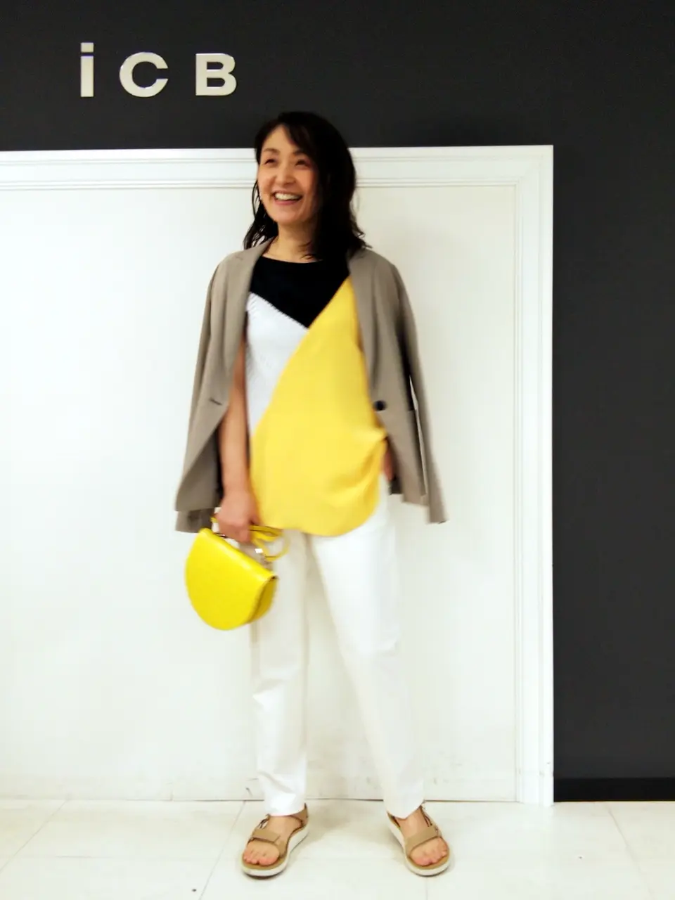 ICB 濱井 コーディネート画像