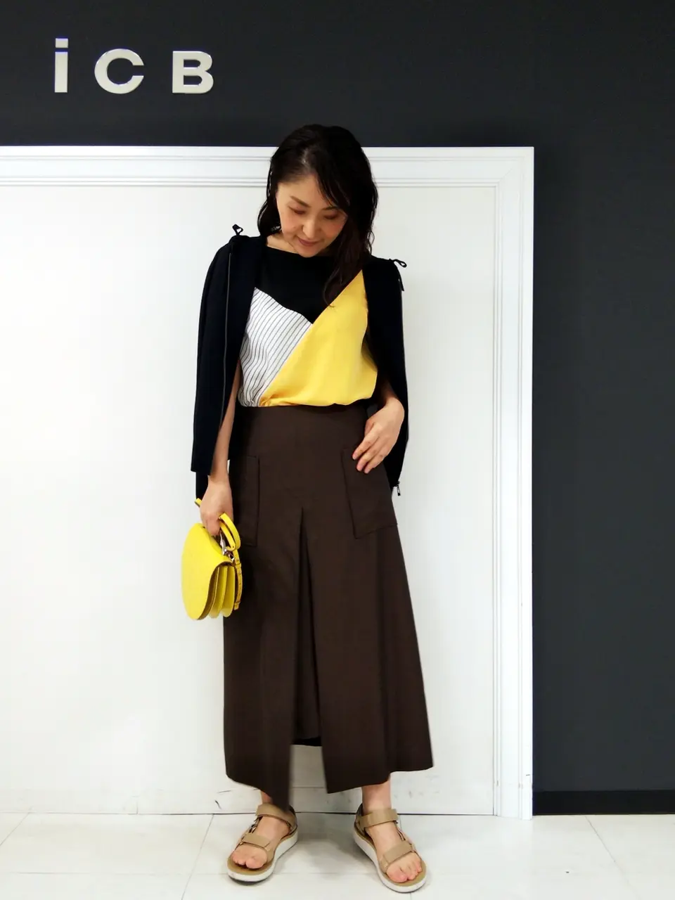 ICB 濱井 コーディネート画像