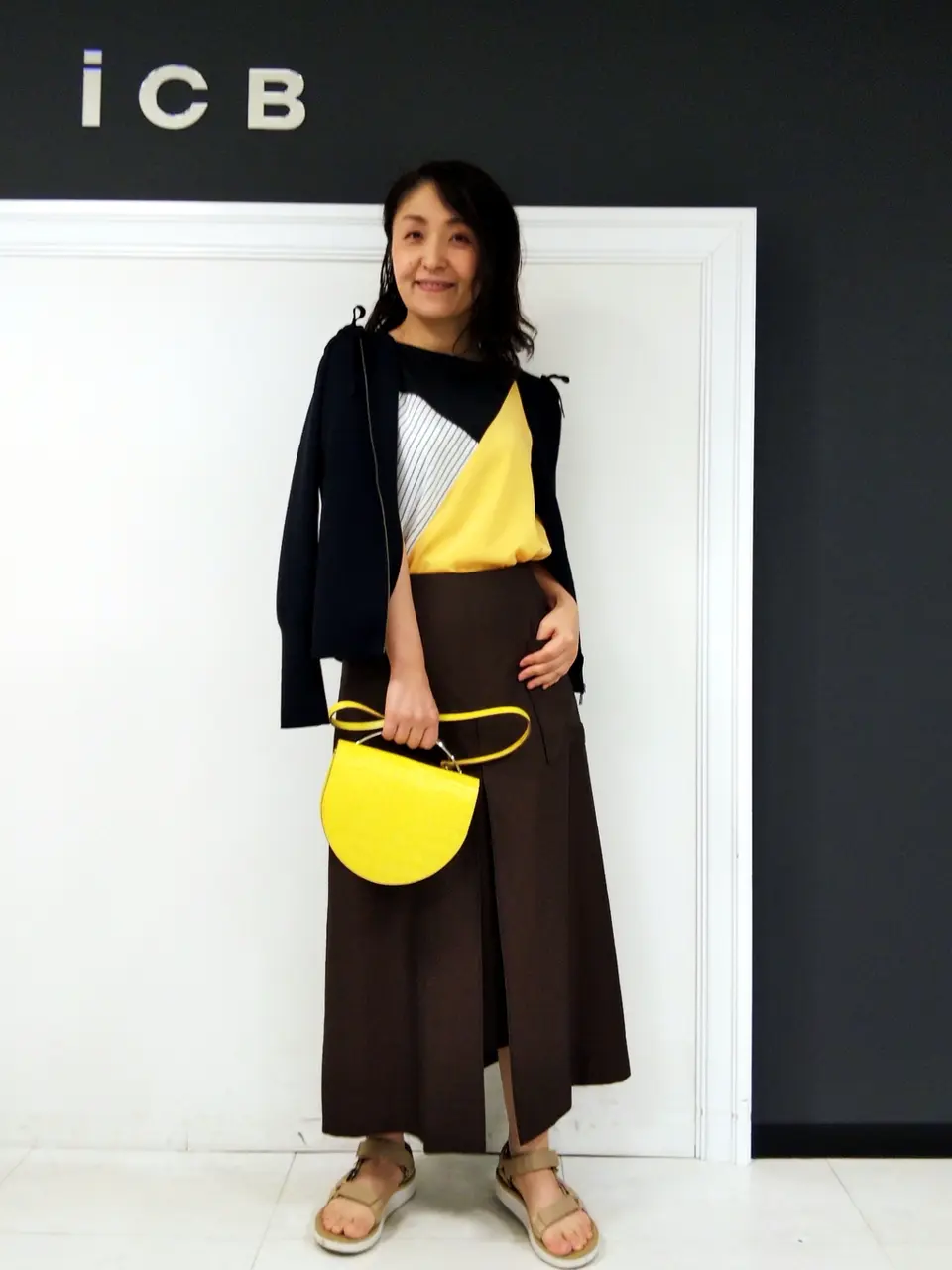 ICB 濱井 コーディネート画像