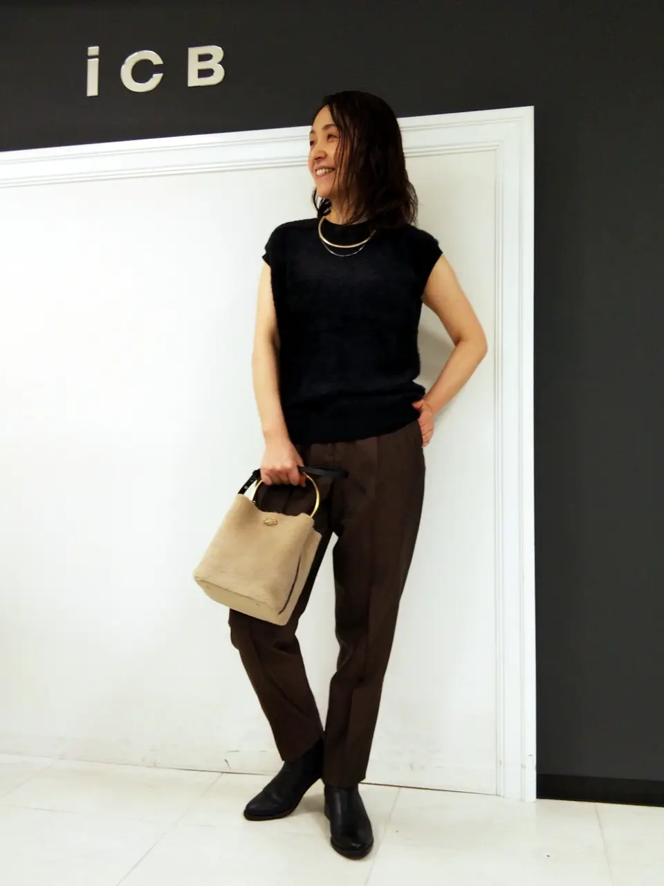 ICB 濱井 コーディネート画像