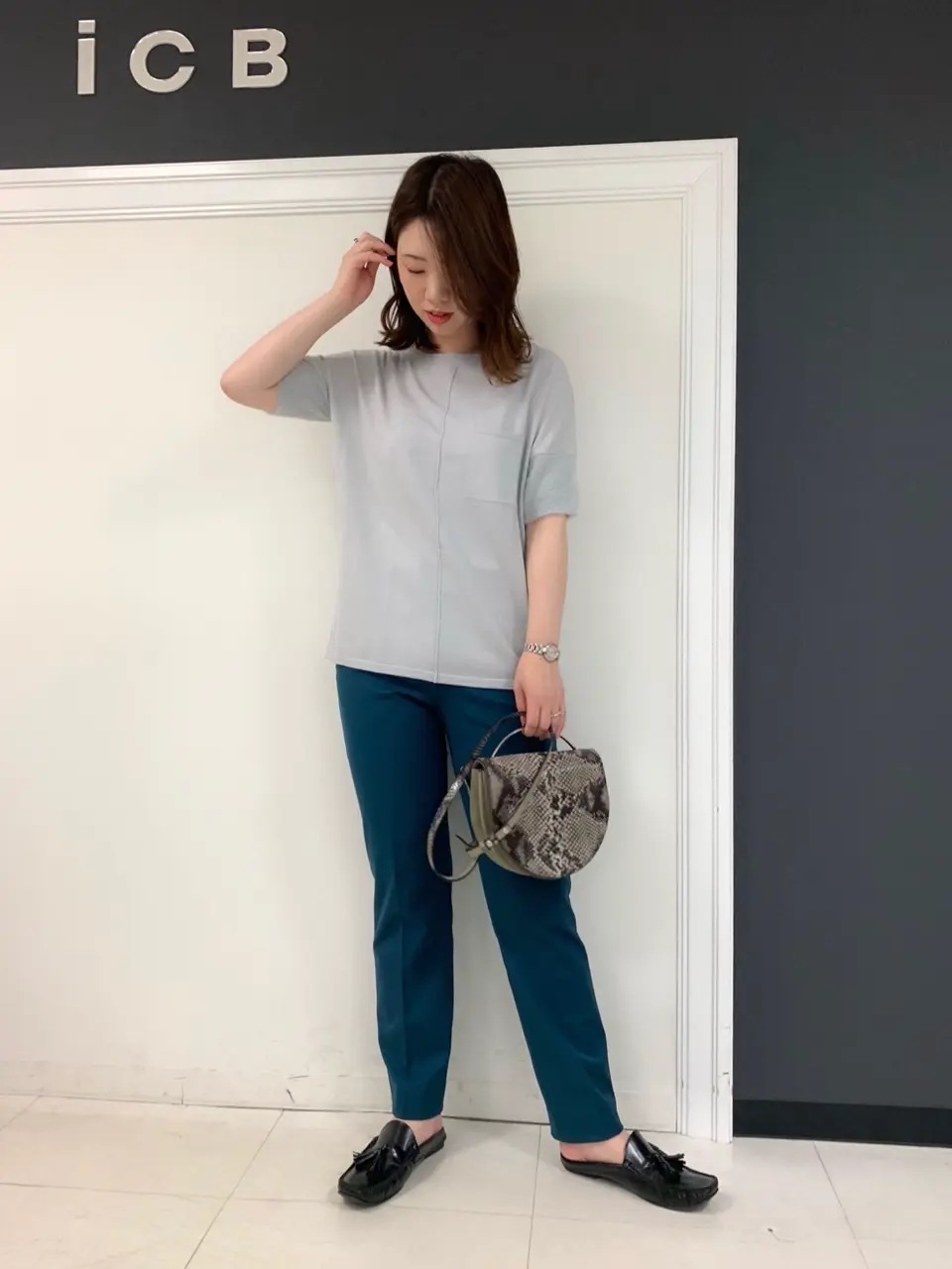 ICB 岡本 コーディネート画像