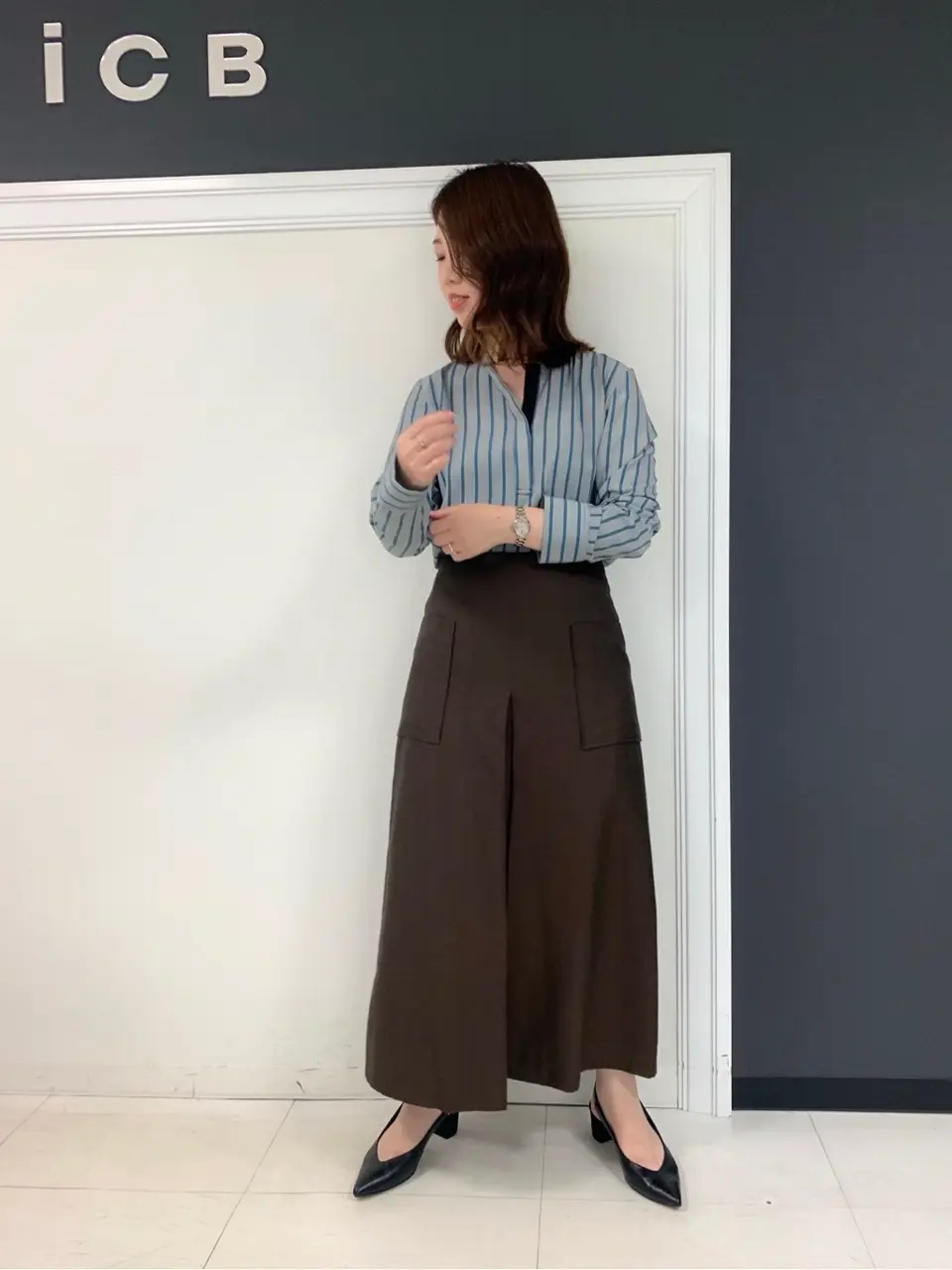 ICB 岡本 コーディネート画像