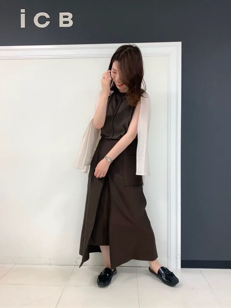 ICB 岡本 コーディネート画像